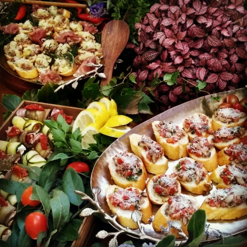 buffet de evento corporativo