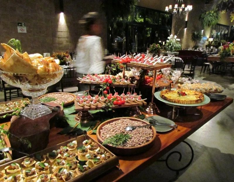 Imagem ilustrativa de buffet de festas