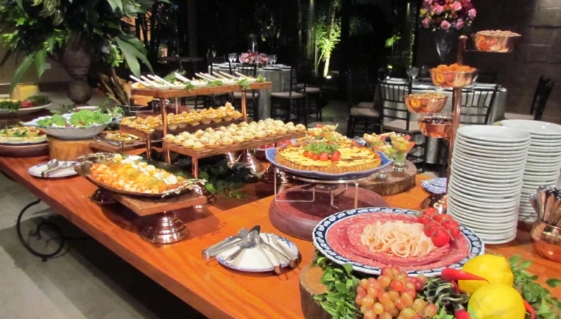 buffet para festa de casamento