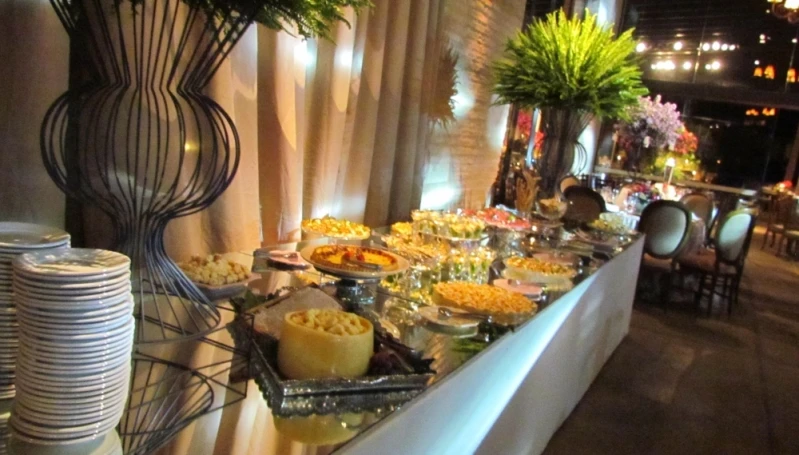 buffet para festa de formatura